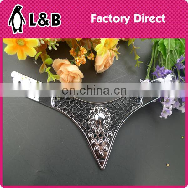 2017 new popular wholesale shoe accessories lady vamp shoes upper