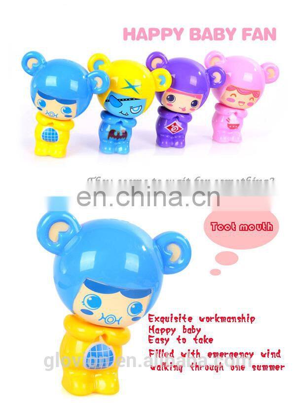Glovion Hot sell happy mini handy fan for kids