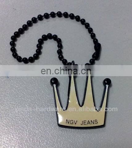 fashionkey chain key ring metal jeans hang badge