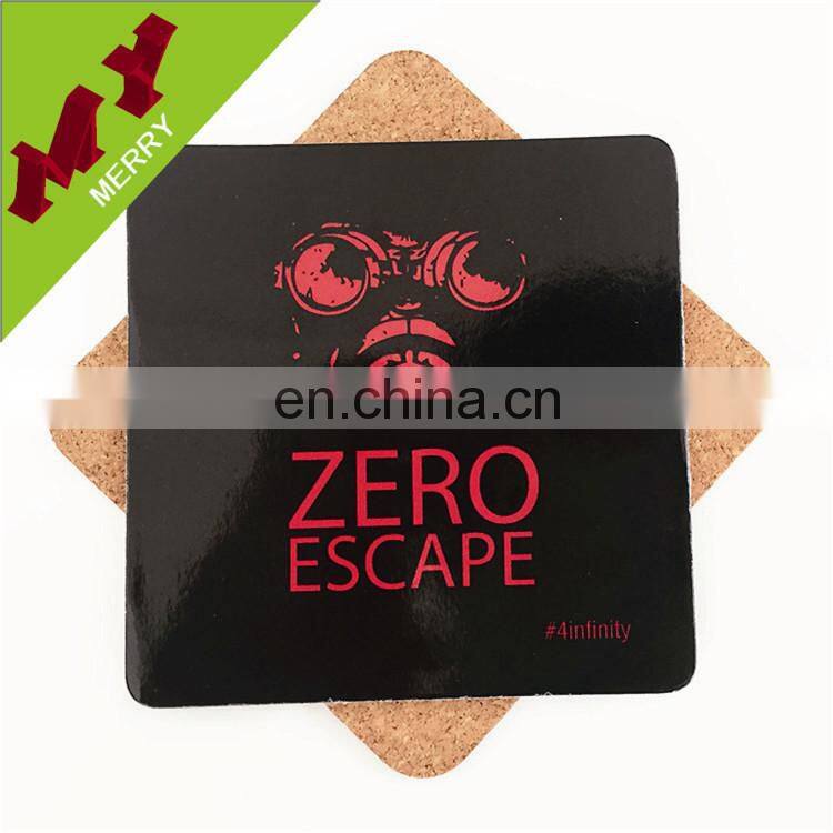 Best quality free sample beer wood coaster for gifts