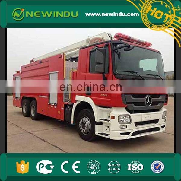 used Zoomlion 6*4 17600L Water Fire fighting pump Vehicle truck SG180