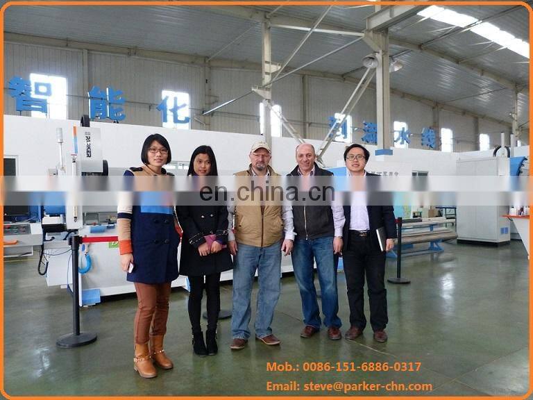 Window door machine CNC Control Double Mitre Saw