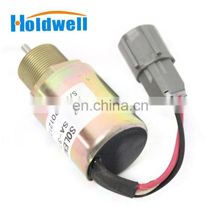 Fuel Shutoff Solenoid 30A87-00040 12V For Engine S3L2-61SD