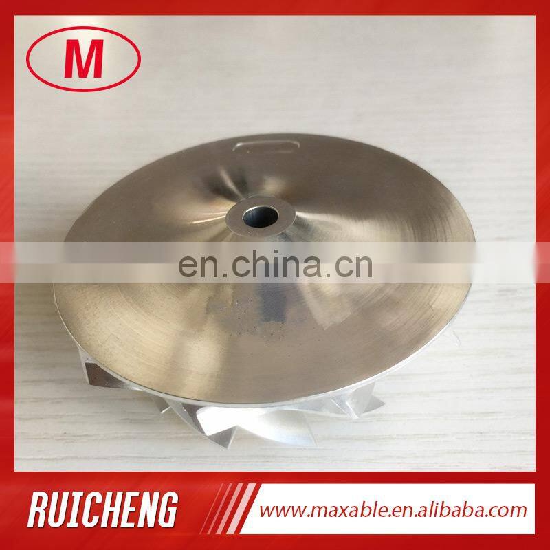 GTX3576 56.84/76.20mm 434292-0007 11+0 blades Turbocharger turbo Milling/aluminum 2618/billet compressor wheel for 479016/702173