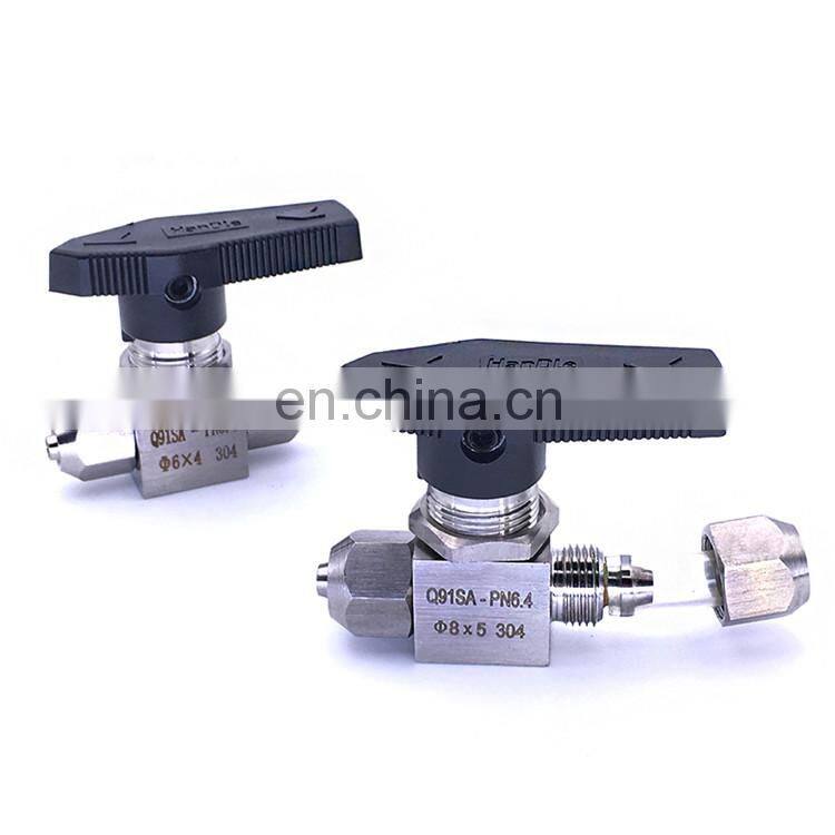 wholesale high pressure miniature needle valve cheap price check valve types shut off valve