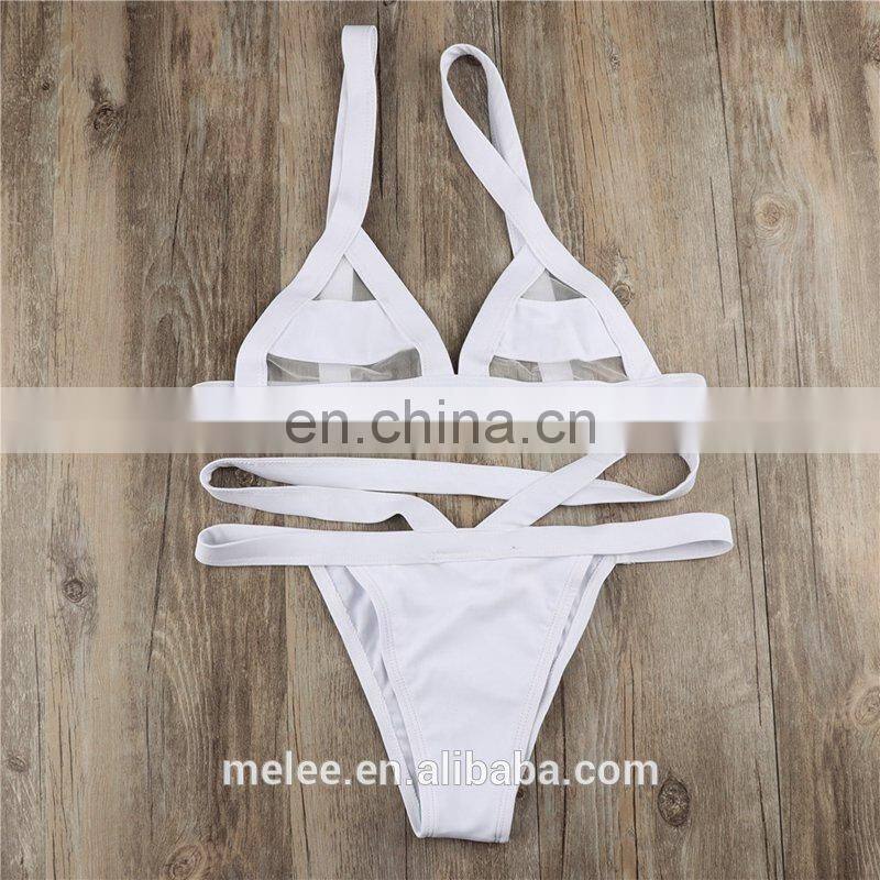 RTS custom Ladies Sexy Bikini One Piece Beachwear women sexy bikini beach wear