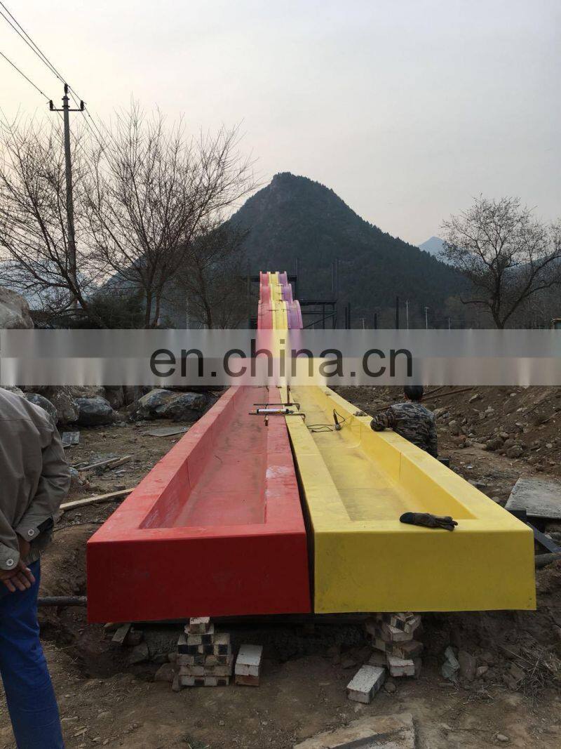 Water Play Equipment Fiberglass Water Slide for Sale Aqua Park