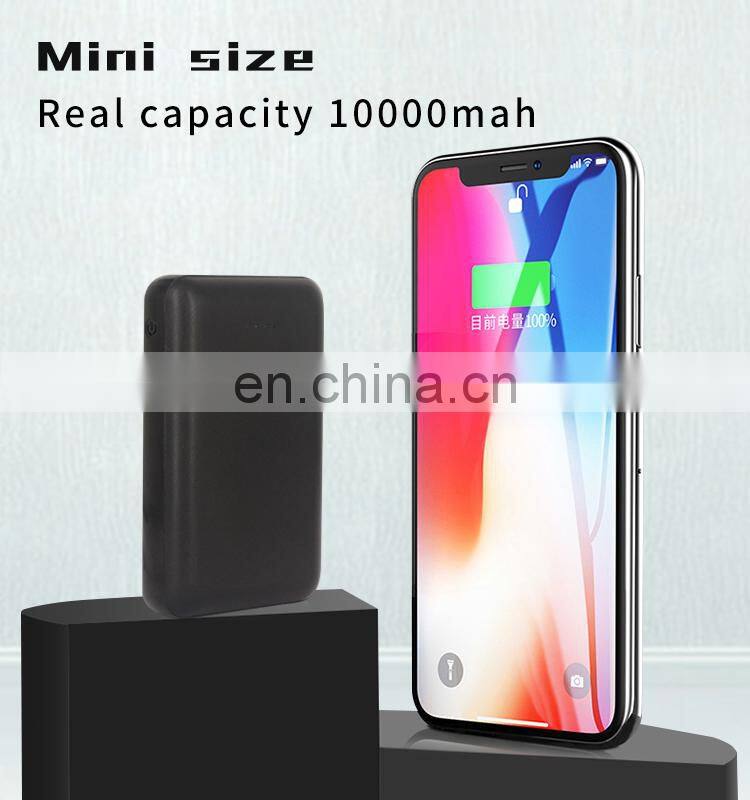 2019 Ultra-Compact Portable Charger Power Bank External Battery, Built In Cable, Ultra-Slim and Light, High-Speed Charging