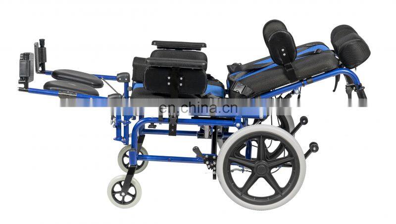 2021 best seller aluminum Cerebral Palsy wheelchair for both children and adults --- send inquiry and get samples free