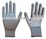 Heavy Duty PVC Winter Work Gloves with Gauntlet Cuff Liquid And Chemical Resistant