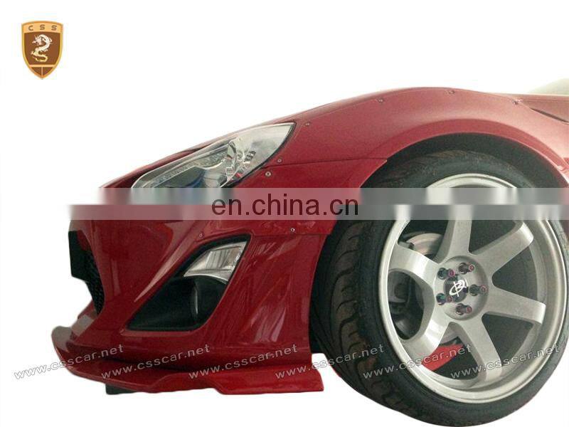 Hot sale greddy style tuning body kit for GT86 2014-2016 in frp
