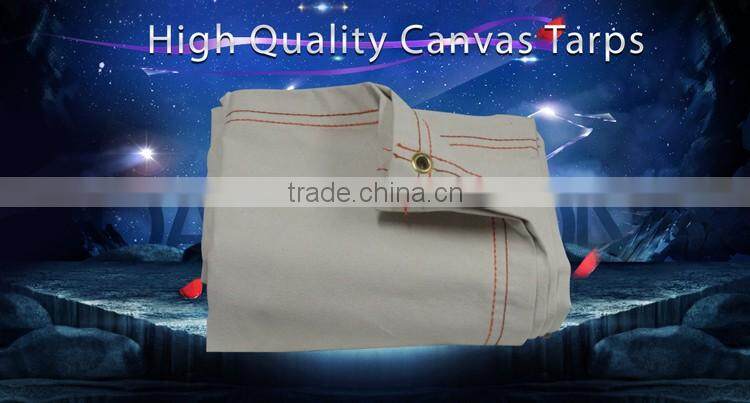 heavy duty anti-static rot resistant canvas tarpaulin