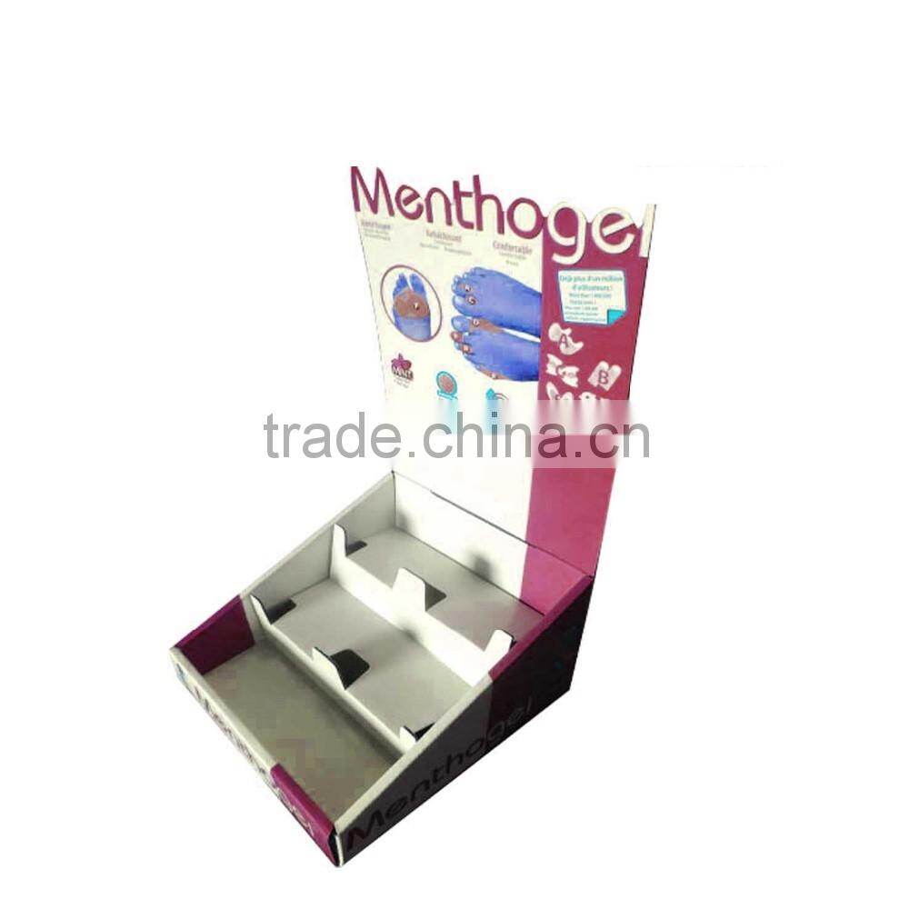 Retail Promotional OEM design Carton Paper Box Display Counters