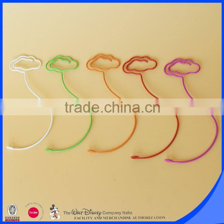 Customized shape wire business card holder