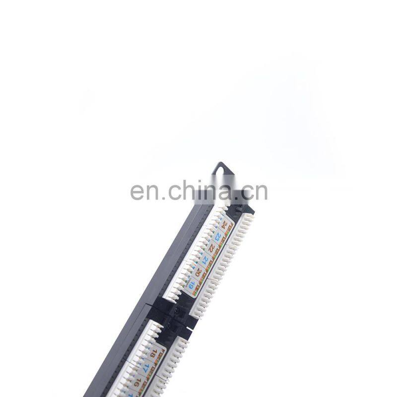 MT-4012 Patch Panel cat6 cat5e 8 12 24 48 Port