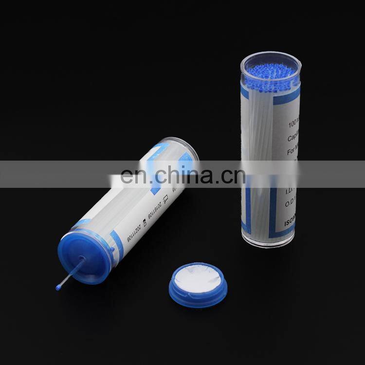 High quality non heparinized glass capillary tube plain