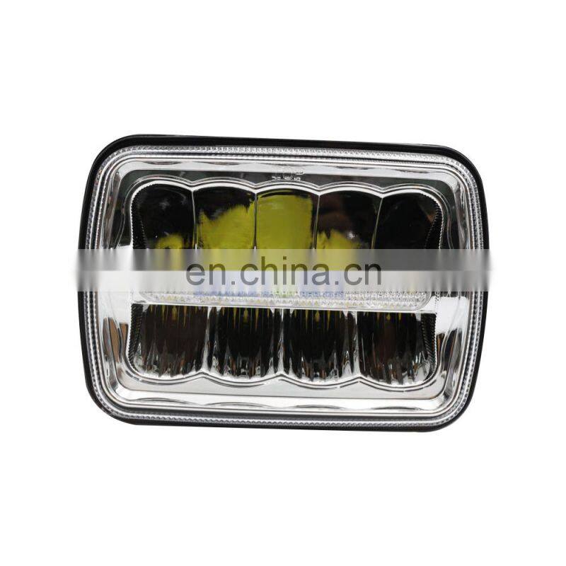 LED6545 aluminum alloy factory supplies Lantsun Led lighting 4x6 inch LED work light 10-30V 45W IP68 led lamp spot