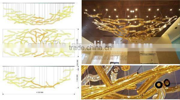 Sumptuous Spiral Funnel Hall Chandelier