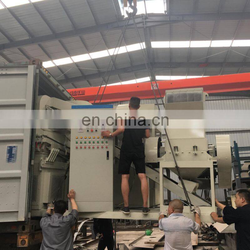 Electronic cable wire recycling granulator automatic copper wire machine