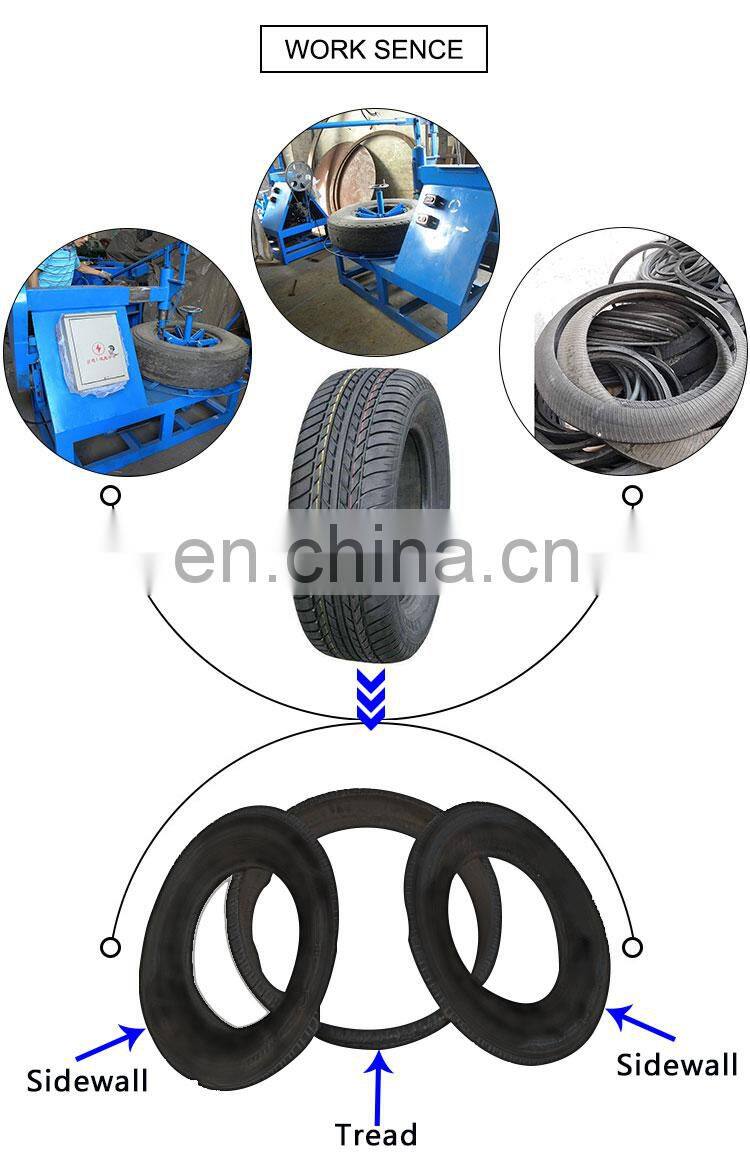 Shuliy Tire Debead Sidewalls Cutter For Sale tyre cutting machine tire bead cutter scrap