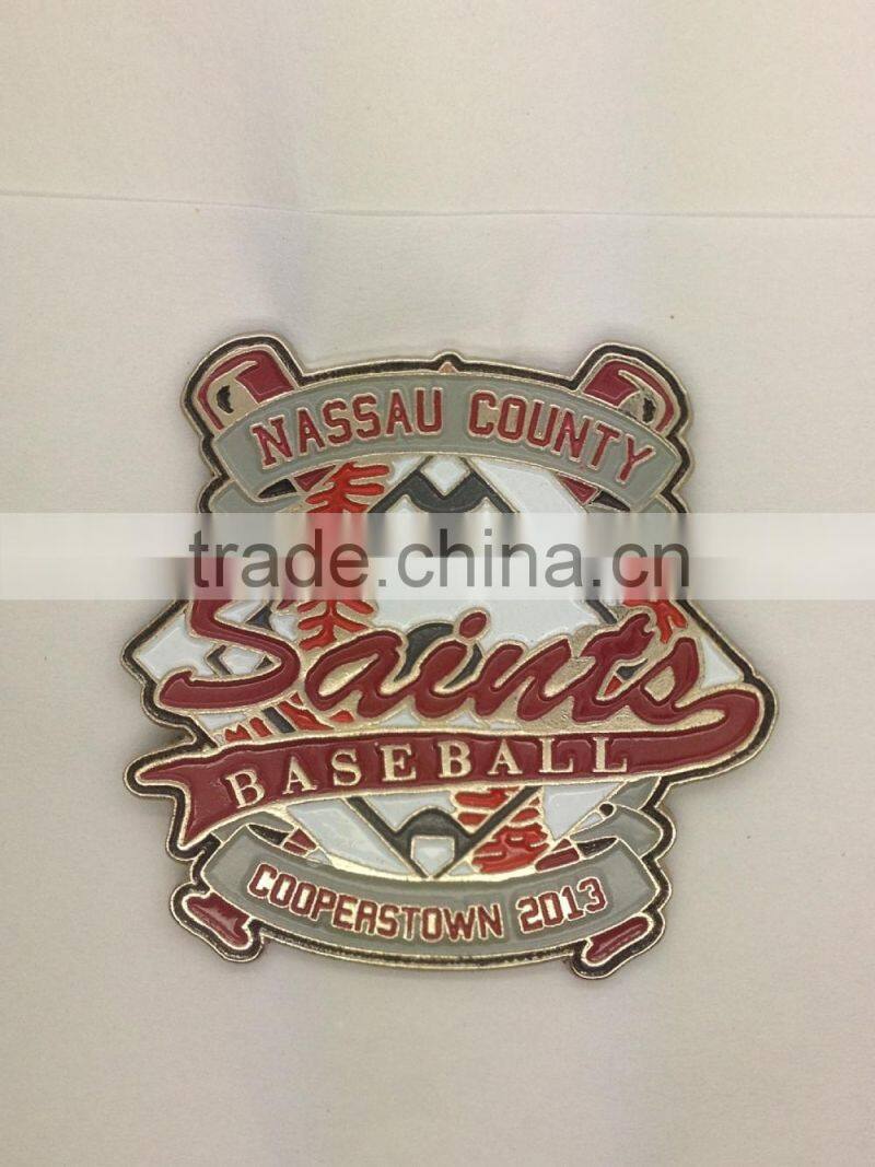 custom logo soft enamel lapel pins/custom bulk lapel pin