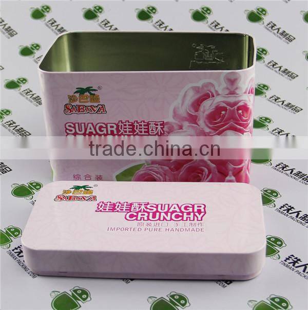 Square Tin Metal Container Manufacturer