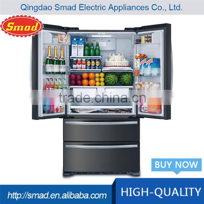High Performance Cost Ratio french door refrigerator with ice maker