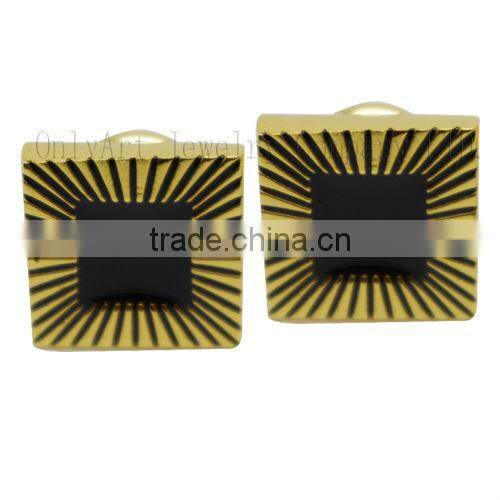 hot sell high quality square mosaic cufflinks mother of pearl cufflinks