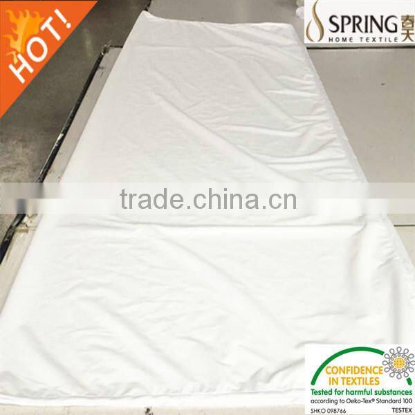Lightweight 100 polyester waterproof breathable fabric for mattress protector