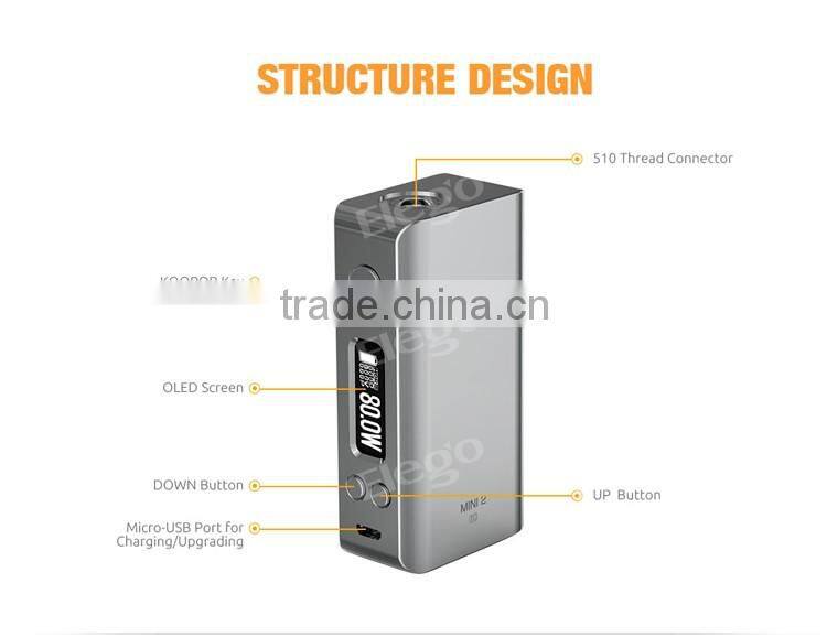 Variable Wattage 1-80W 2600mah Vape Kit Original Smok Knight Kit with 4 colors Available