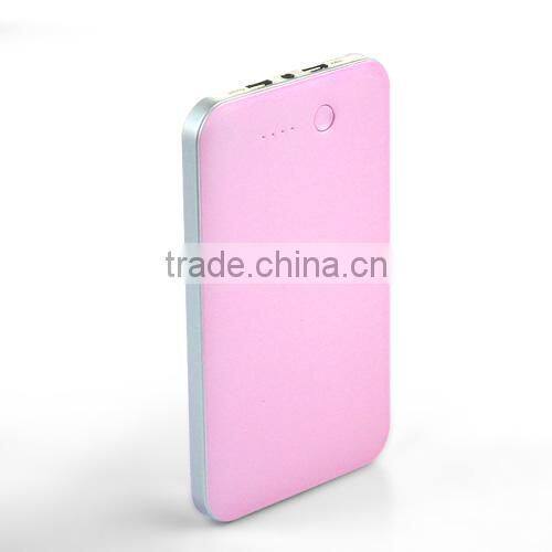 4200mAh extra slim power bank design with different colors match