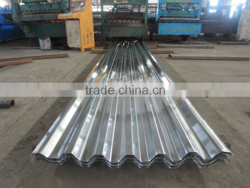 Cheap PPGI Galvanized Corrugated Steel Sheet 0.13mmThick for Roofing