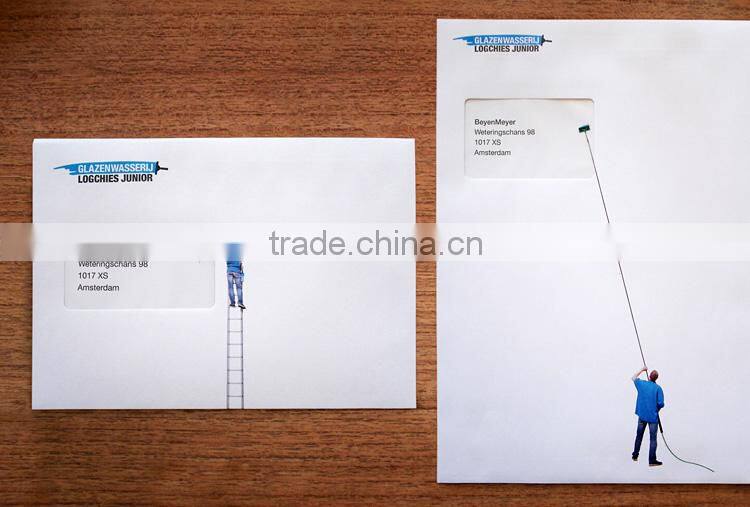 Kraft wedding invitation envelope card