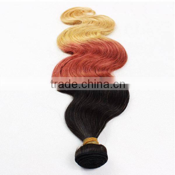 Body Wave Peruvian Ombre Color Hair Sew In Human Hair Weave Ombre Hair Human Hair Hhina Factory Price