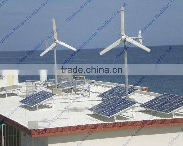 high output PV 800w wind solar hybrid power system