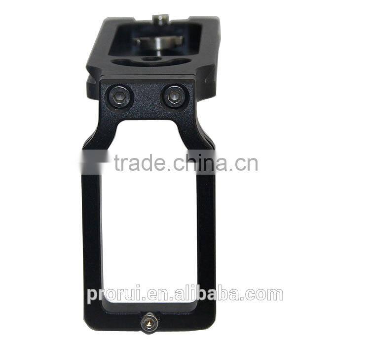 2016 Alibaba recommend Quick Release L Bracket Of Tripod For Camera ball bearing plate