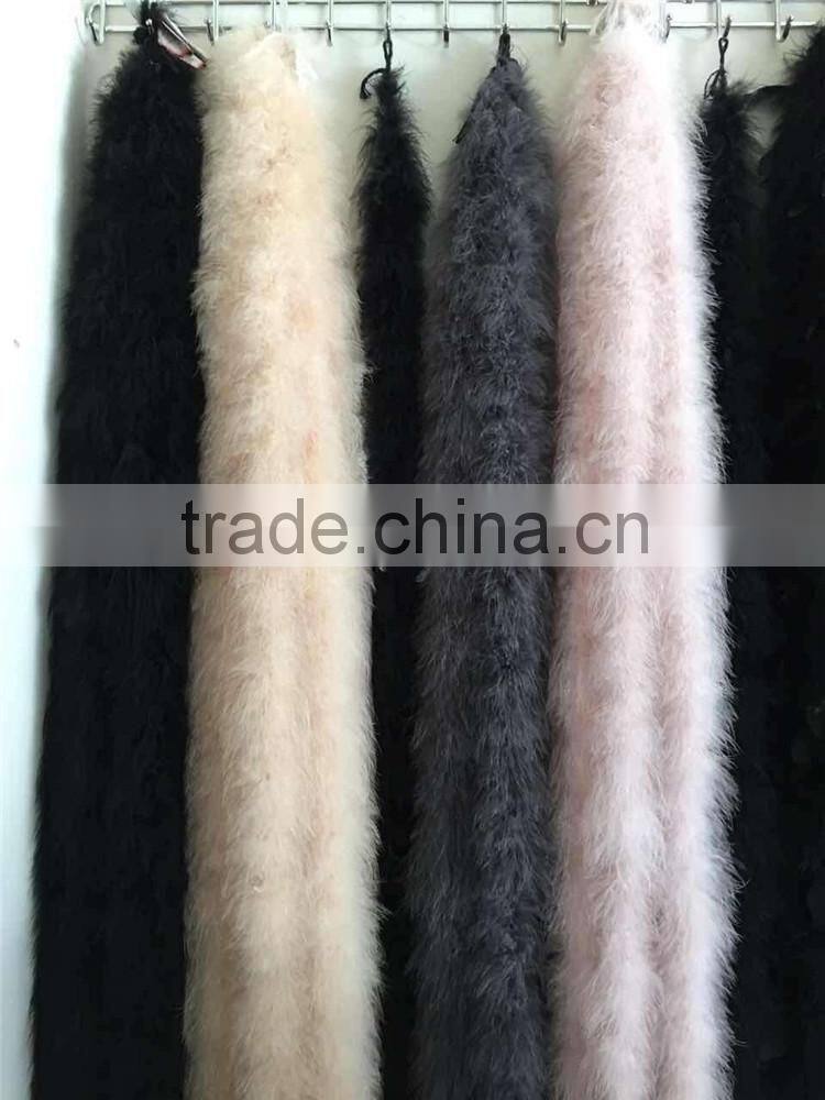 Fashion Ostrich Feather Winter Fur Garment Raw Material