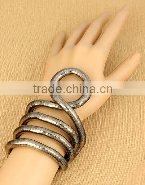 90cm Length Gold Bracelet Flexible Bangle