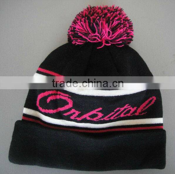 custom design cheap wholesale bobble hats
