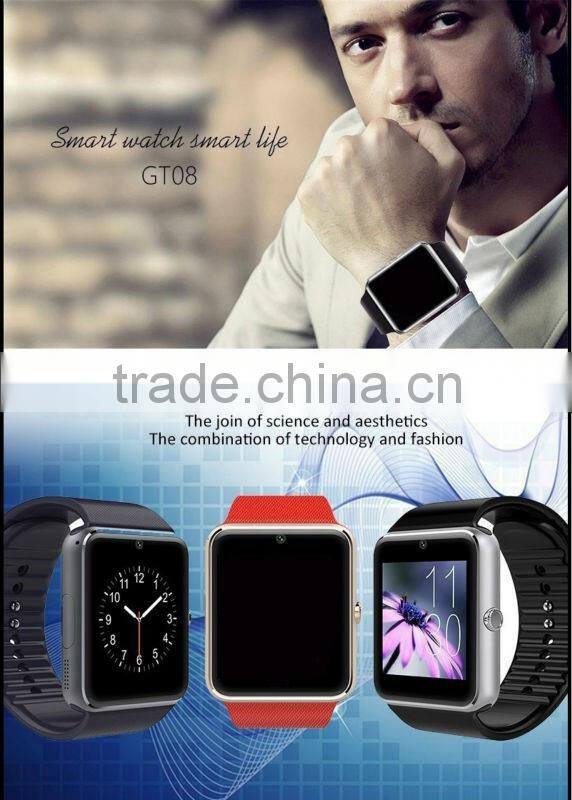 2016 New Arrival Wearable Devices Android Smart Watch with GPS Android 4.4 MTK