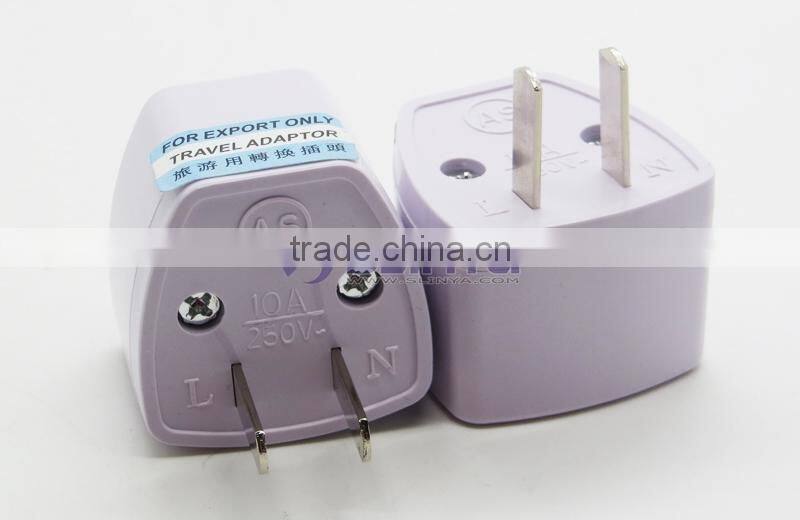 Universal Travel Power Plug Adapter US Adaptor Converter 2 Pin Adaptor Convert Transfer