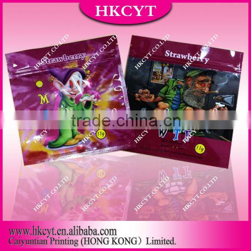 Klimax 10g 7 flavours herbal incense packaging bag/High quality plastic packaging bags
