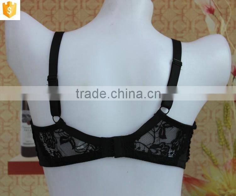 Nighty black women bra,thin sexy lace lady bra