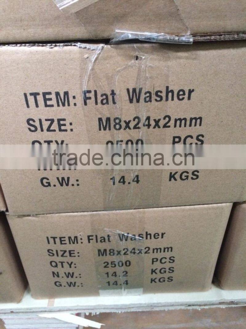 Large flat washer