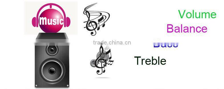 universal player car stereo dvd cd player with bluetooth