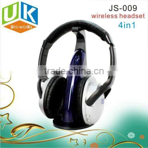 4 IN 1 computer stereo wireless headset