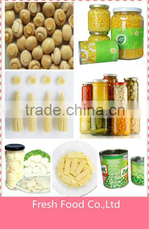 Canned processed green peas