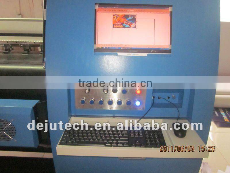 5m large format solvent printer with KM1024/14PL Print head