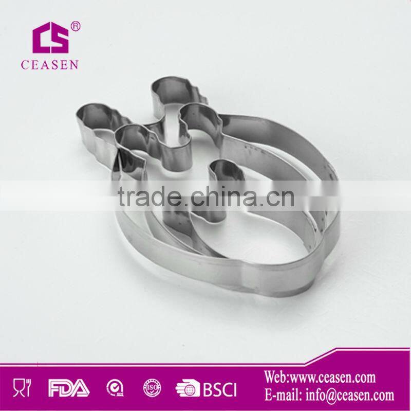 high level stainless steel with sanding ring shape cookie mould/cake mould