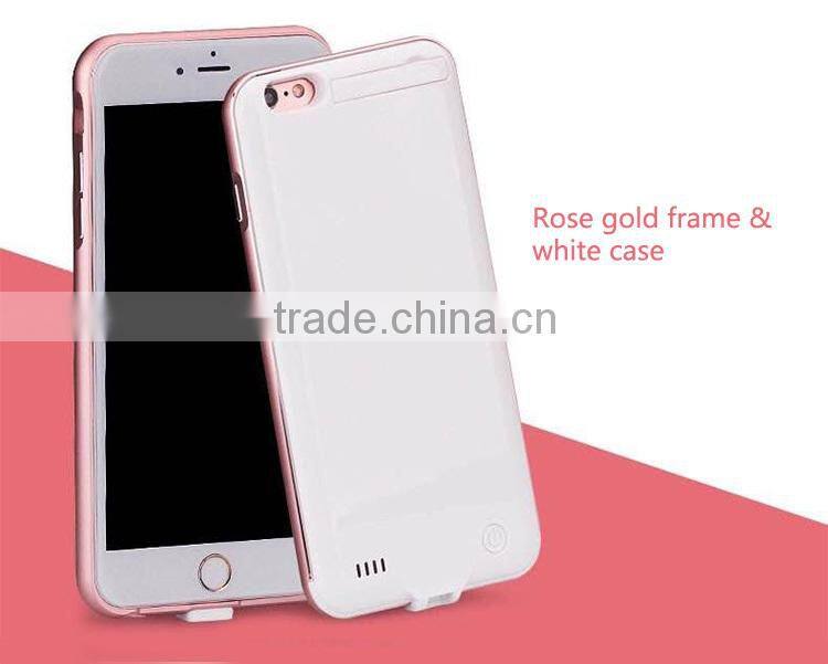 New Arrival 4000 mah External Battery Case Phone Power Charge Case 4000 mah for IPhone 6 plus